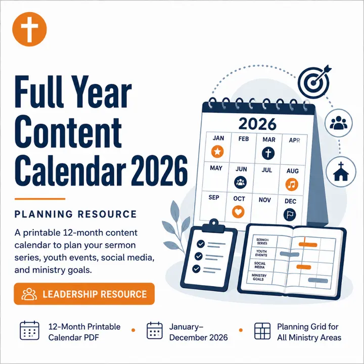 Full Year Content Calendar 2026