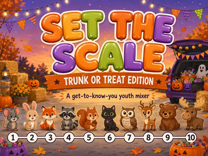 Set the Scale — Trunk or Treat Edition youth group game