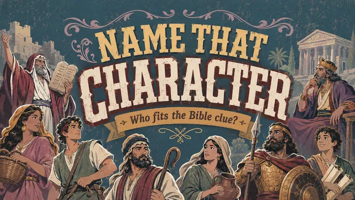 Name That Character youth group game
