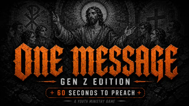 One Message – Gen Z Edition youth group game