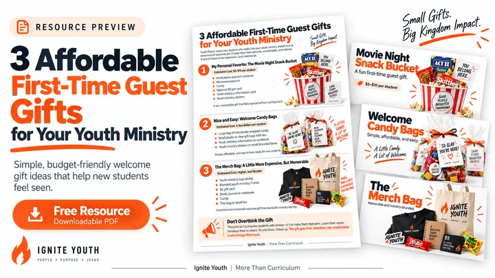 First-Time Guest Gifts for Youth Ministry