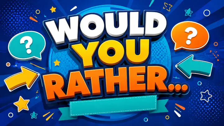Would You Rather – Regular Edition youth group game