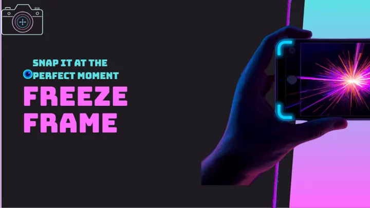 Freeze Frame — Neon Moment Capture youth group game
