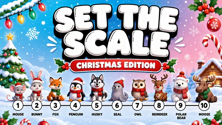 Set the Scale — Christmas Edition youth group game